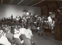 Met muziekkorps, Ferwert 03-07-1999